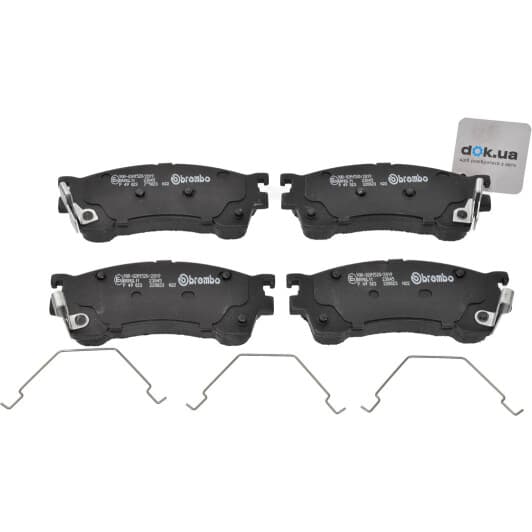 P 49 023 Brembo Гальмівні колодки