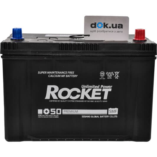 Акумулятор Rocket 6 CT-100-R Premium SMF125D31L