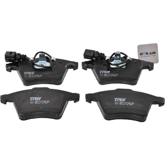 GDB1651 TRW Гальмівні колодки для Volkswagen Touareg