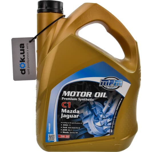 MPM Premium Synthetic C1 Mazda / Jaguar 5W-30 (5 л) моторное масло