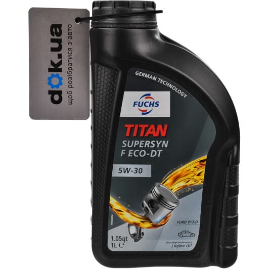 Fuchs Titan Supersyn F-Eco DT 5W-30 (1 л) моторное масло