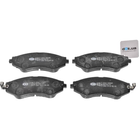 181263 Icer Тормозные колодки