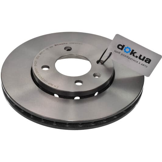 09B97511 Brembo Тормозной диск