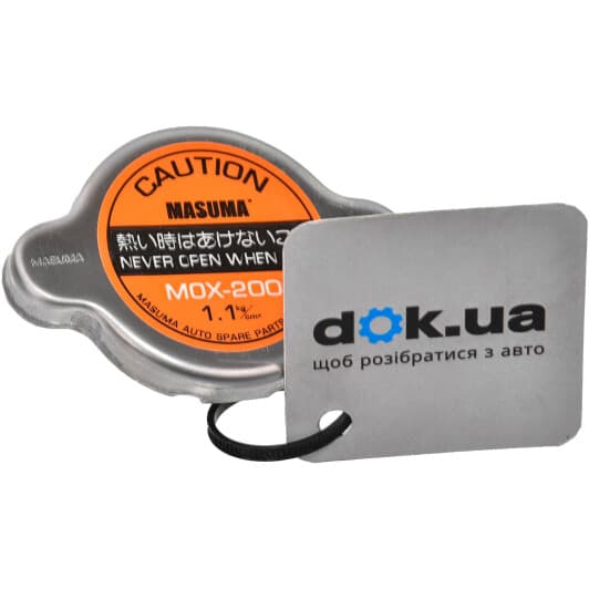 MOX200 MASUMA Крышка радиатора