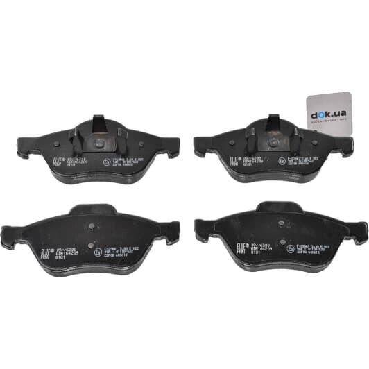 adr164209 Blue Print Гальмівні колодки