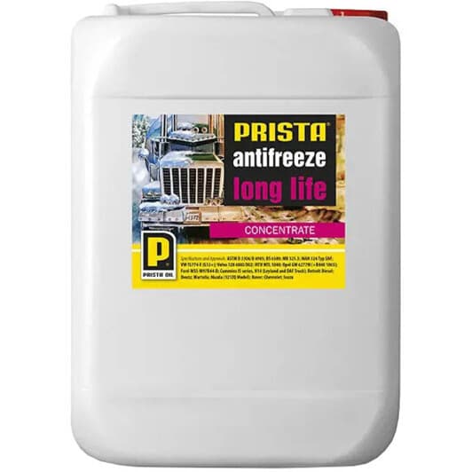 Prista Long Life G12+ червоний 20 л (7137) концентрат антифризу