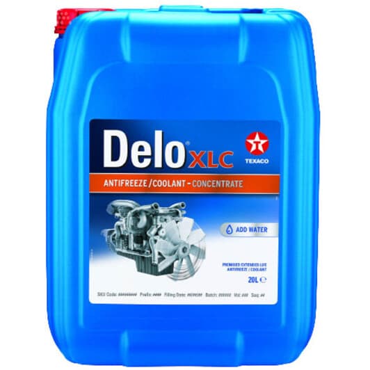 Концентрат антифриза Texaco Delo XLC красный