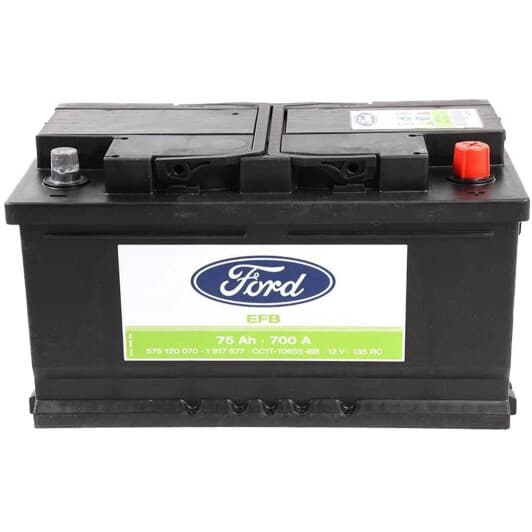 Аккумулятор Ford 6 CT-75-R EFB 1917577
