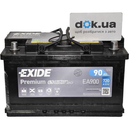 Акумулятор Exide 6 CT-90-R Premium ea900