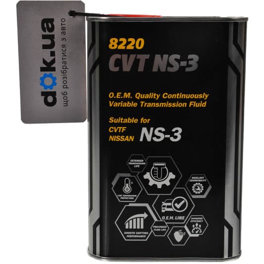 Mannol O.E.M CVT NS-3 (Metal) (1 л) трансмісійна олива