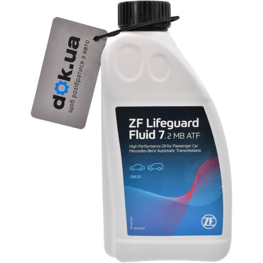 ZF Parts Lifeguardfluid 7.2 трансмиссионное масло