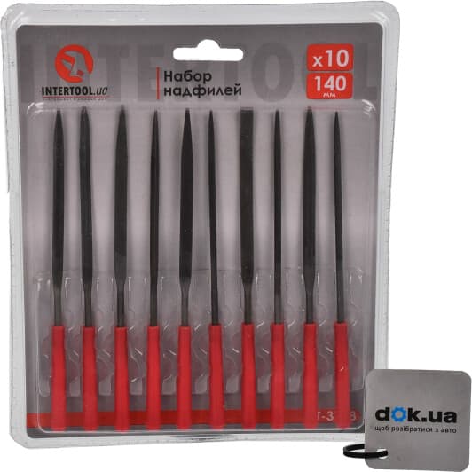 Набор надфилей Intertool HT-3708 10 шт.