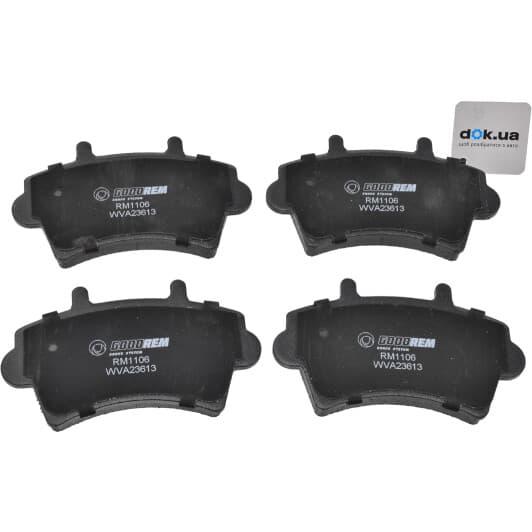 rm1106 Goodrem Тормозные колодки
