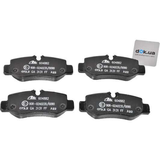 13.0460-4882.2 ATE Гальмівні колодки