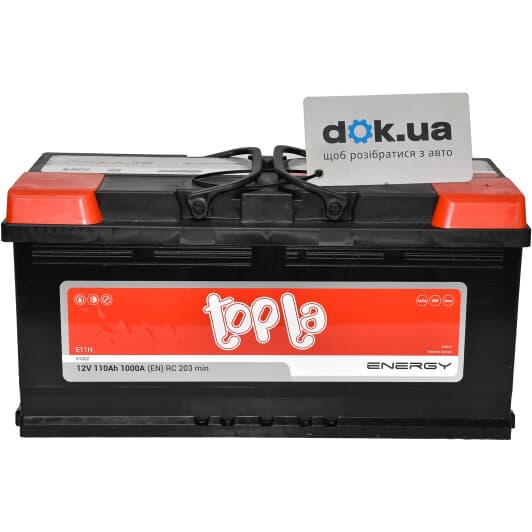 Акумулятор Topla 6 CT-110-R Energy 108210