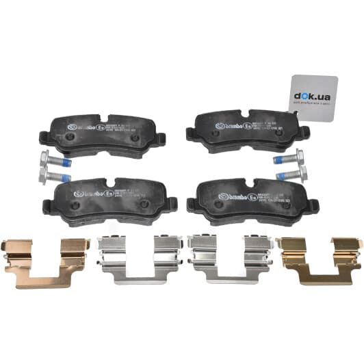 P 44 019 Brembo Тормозные колодки