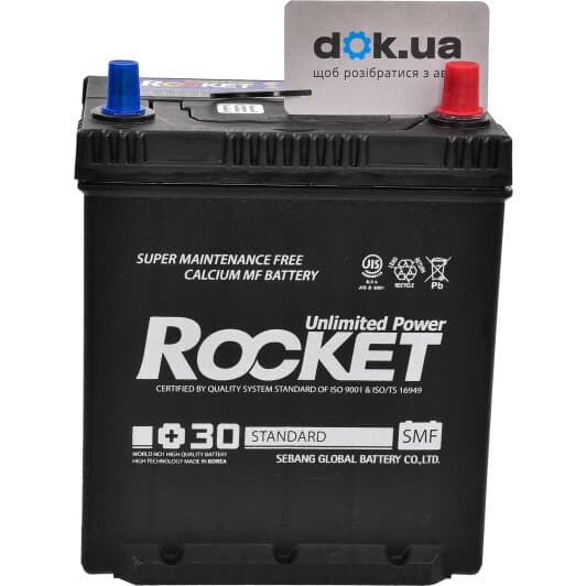 Аккумулятор Rocket 6 CT-40-R Standard SMF42B19L
