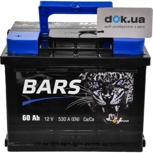 Аккумулятор Bars 6 CT-60-L 060135001022109110RBS