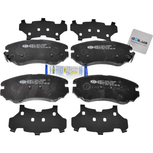 181644 Icer Гальмівні колодки