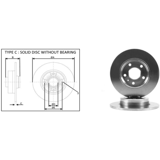 61270ap Applus Тормозной диск
