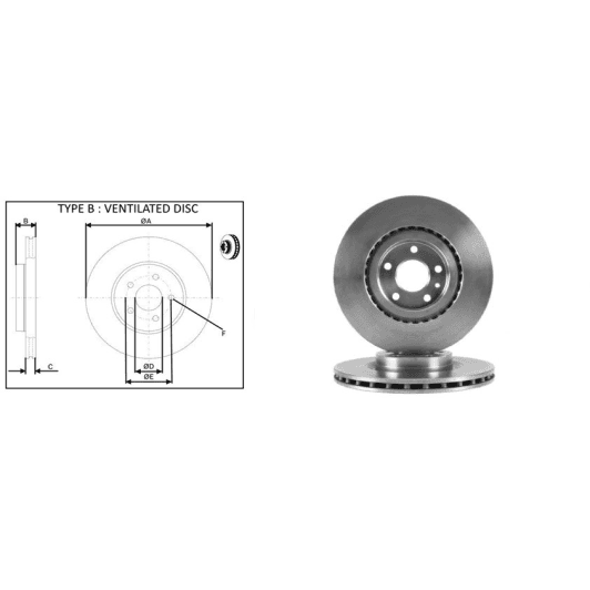 61338ap Applus Тормозной диск