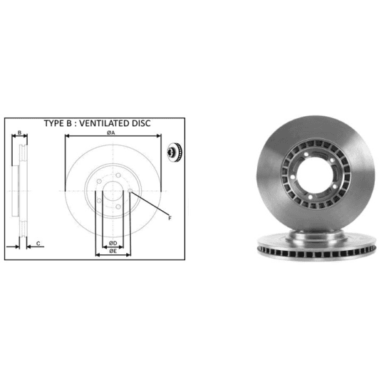 61621ap Applus Тормозной диск