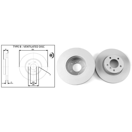 61478ap Applus Тормозной диск