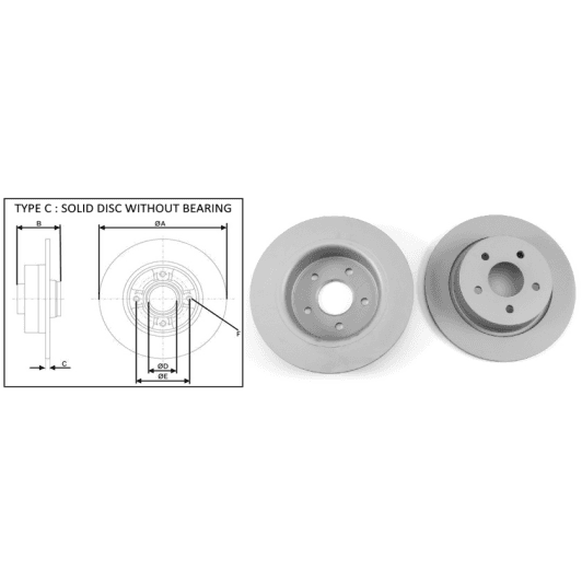 61559AP Applus Тормозной диск