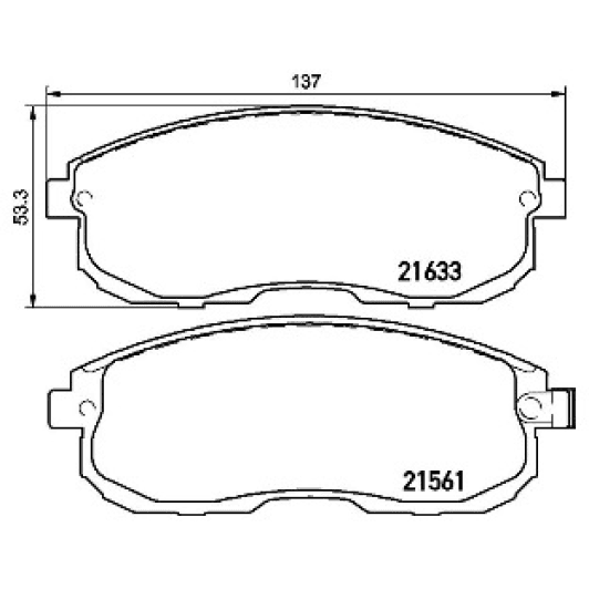 71218baap Applus Тормозные колодки