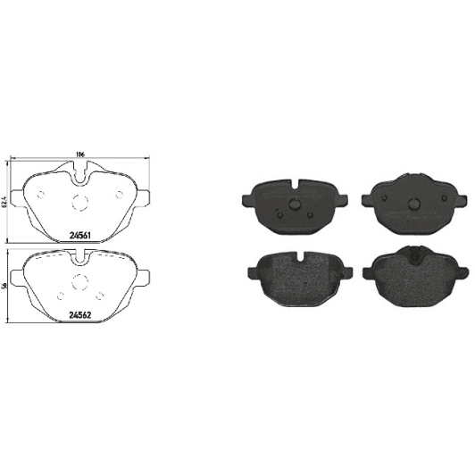 71256baap Applus Гальмівні колодки