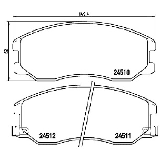 71302baap Applus Тормозные колодки для Chevrolet Captiva