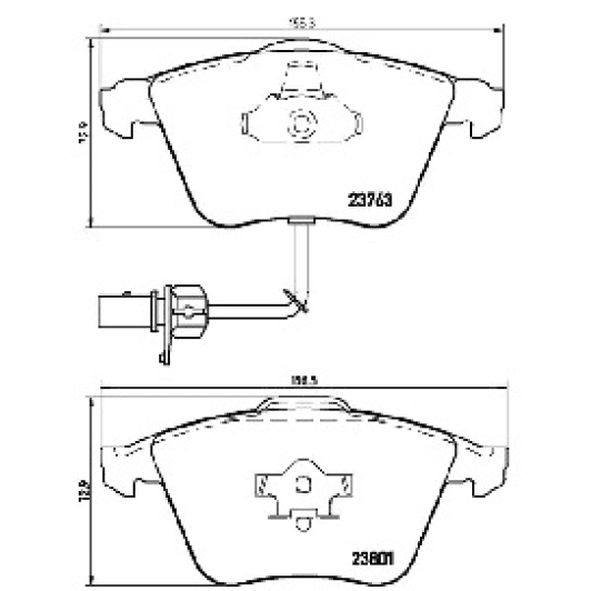 71312baap Applus Гальмівні колодки