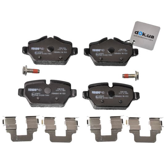 FDB1806 Ferodo Тормозные колодки