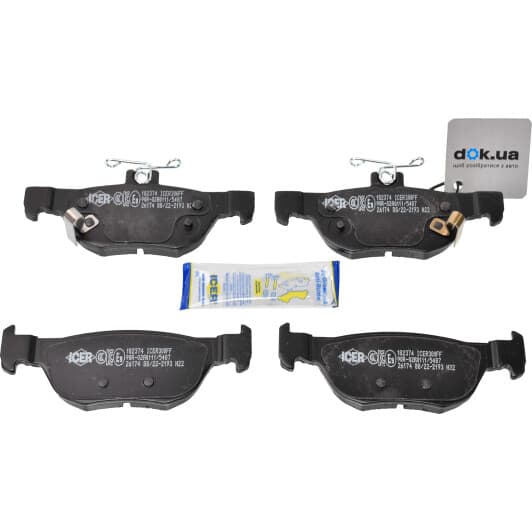182374 Icer Тормозные колодки