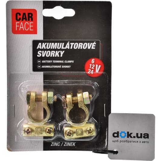 Клеммы АКБ Euro Type 1 Carface DOCFCP07503