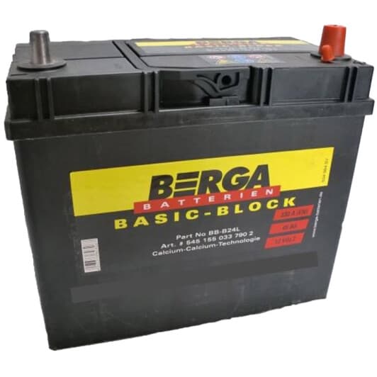 Аккумулятор Berga 6 CT-45-R Basic Block 545155033