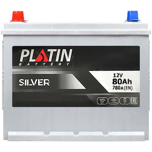 Акумулятор Platin 6 CT-80-L Silver 57521799