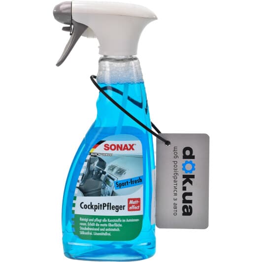 Полироль для салона Sonax Cockpit Pfleger sport fresh 500 мл
