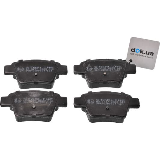 BDS737 Starline Тормозные колодки