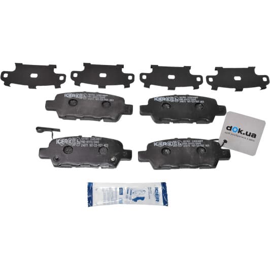 181901 Icer Гальмівні колодки