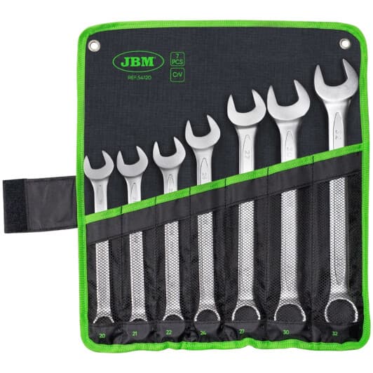 Набор ключей рожково-накидных JBM 54120 20-32 мм 7 шт