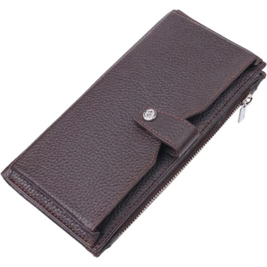 Портмоне-органайзер Karya 21421 без логотипа авто колір коричневий