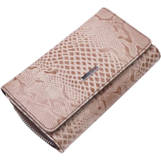 Портмоне-органайзер Karya 21430 без логотипа авто бежевый