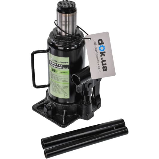 Домкрат Steel Power бутылочный гидравлический 10 т 2210