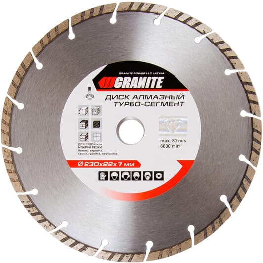 Круг отрезной Granite 9-01-230 230 мм