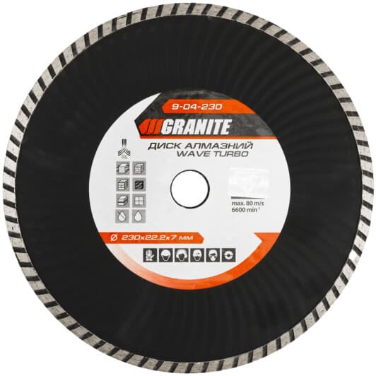 Круг отрезной Granite 9-04-230 230 мм