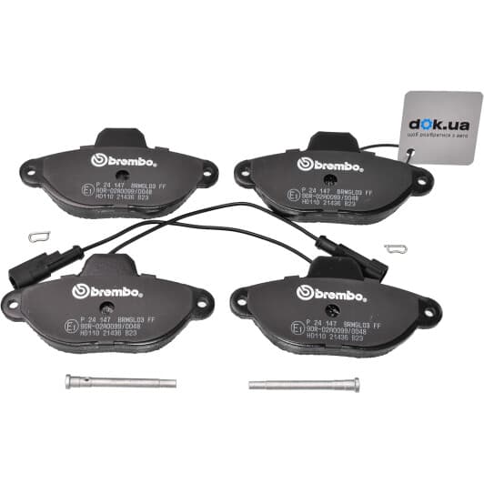 P 24 147 Brembo Тормозные колодки