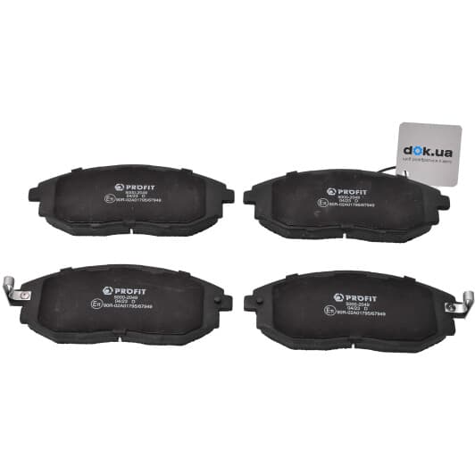 5000-2049 Profit Гальмівні колодки для Chevrolet Epica