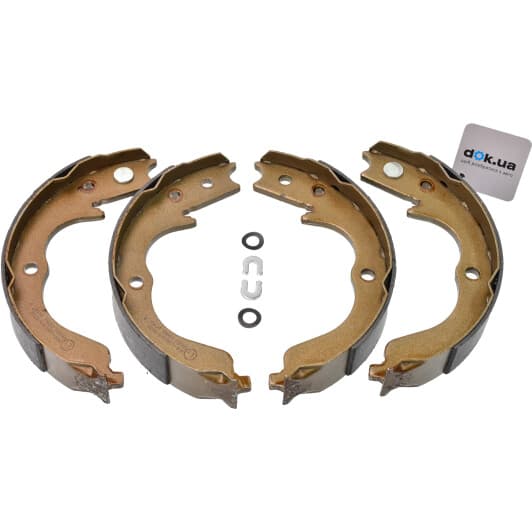 09860 LPR Колодки ручника