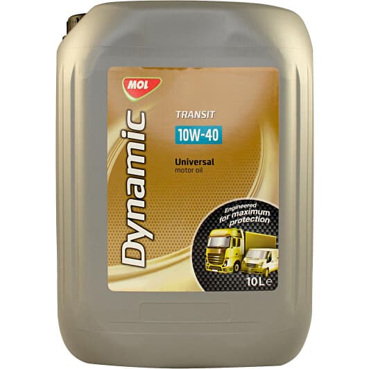 MOL Dynamic Transit 10W-40 (10 л) моторное масло
